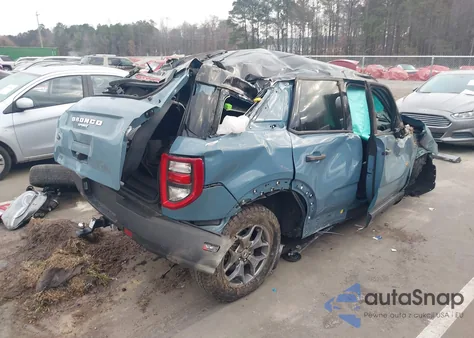 2023 Ford Bronco Sport Badlands z USA, uszkodzony, nr VIN 3FMCR9D9XPRE36117